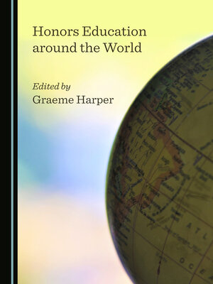 cover image of Honors Education Around the World